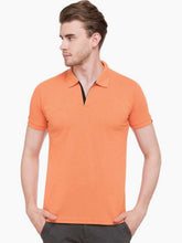 Orange mel polo t shirt